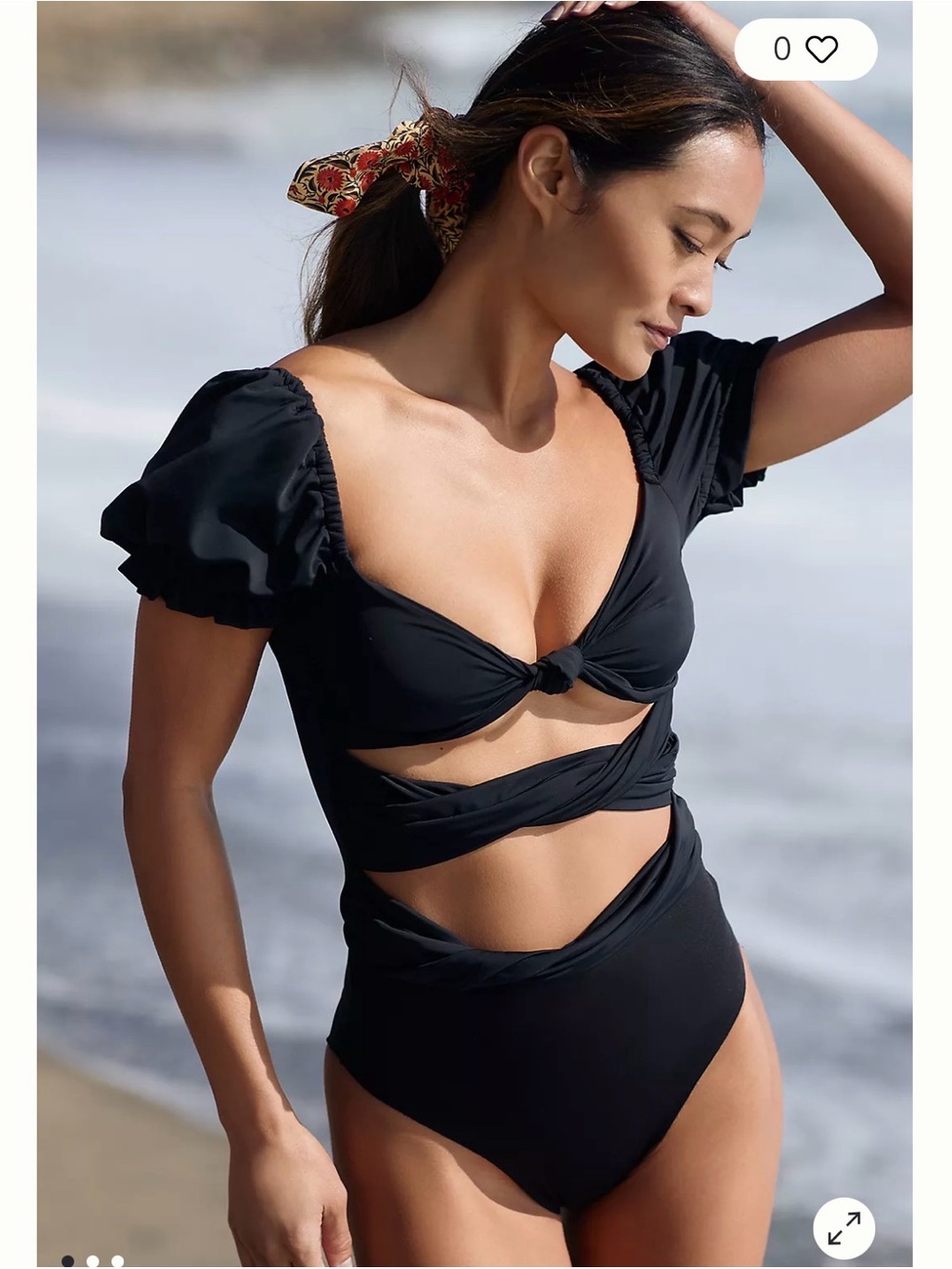 Agua Bendita Black Cutout Swimsuit - SOLD OUT
